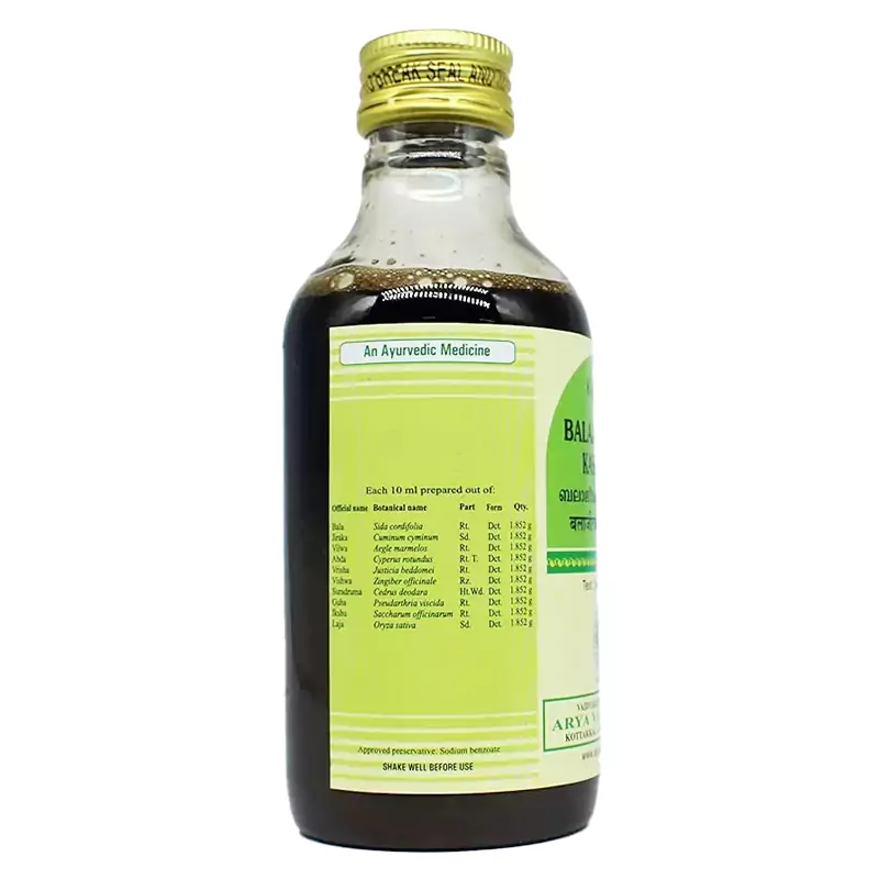 Kottakkal Arya Vaidyasala Balajirakadi Kashayam, 200 ml-2.webp